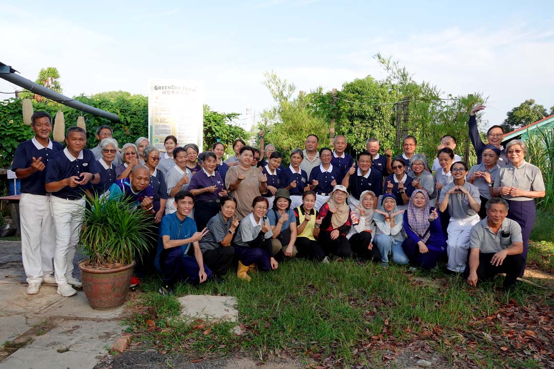 配合4月22日世界地球日，马六甲慈济绿智教育农场邀请企业员工、社区居民及志工参与体验活动，认识环保与永续的实践方式，并落实在生活中。【摄影：邓遂嵘】